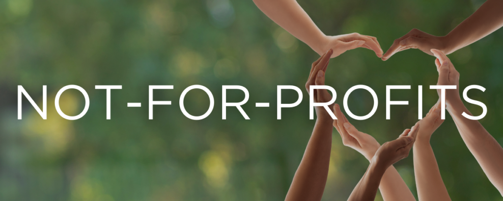 Not-For-Profits Page Header Image